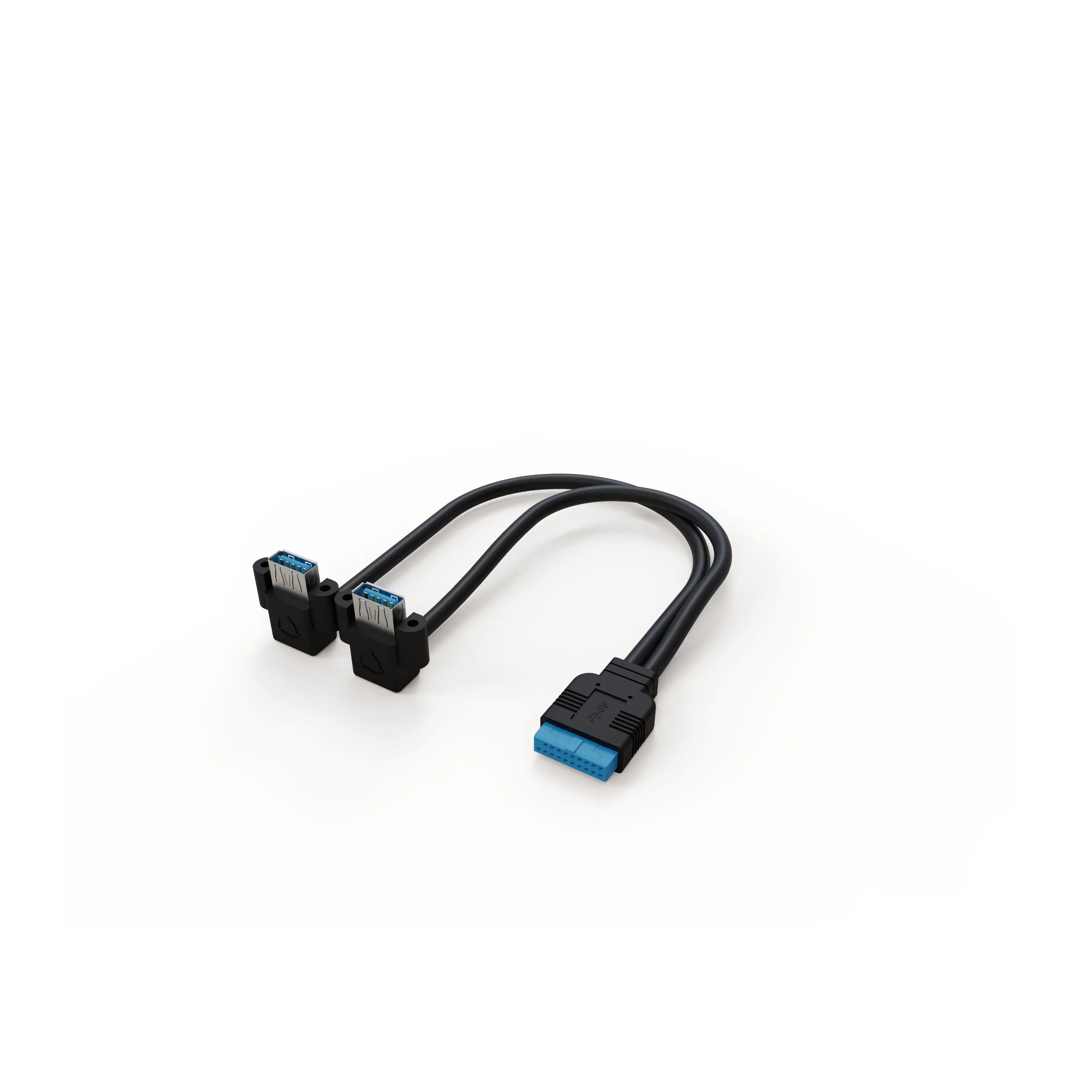 I/O Cable - Type-A x 2 to 19PIN