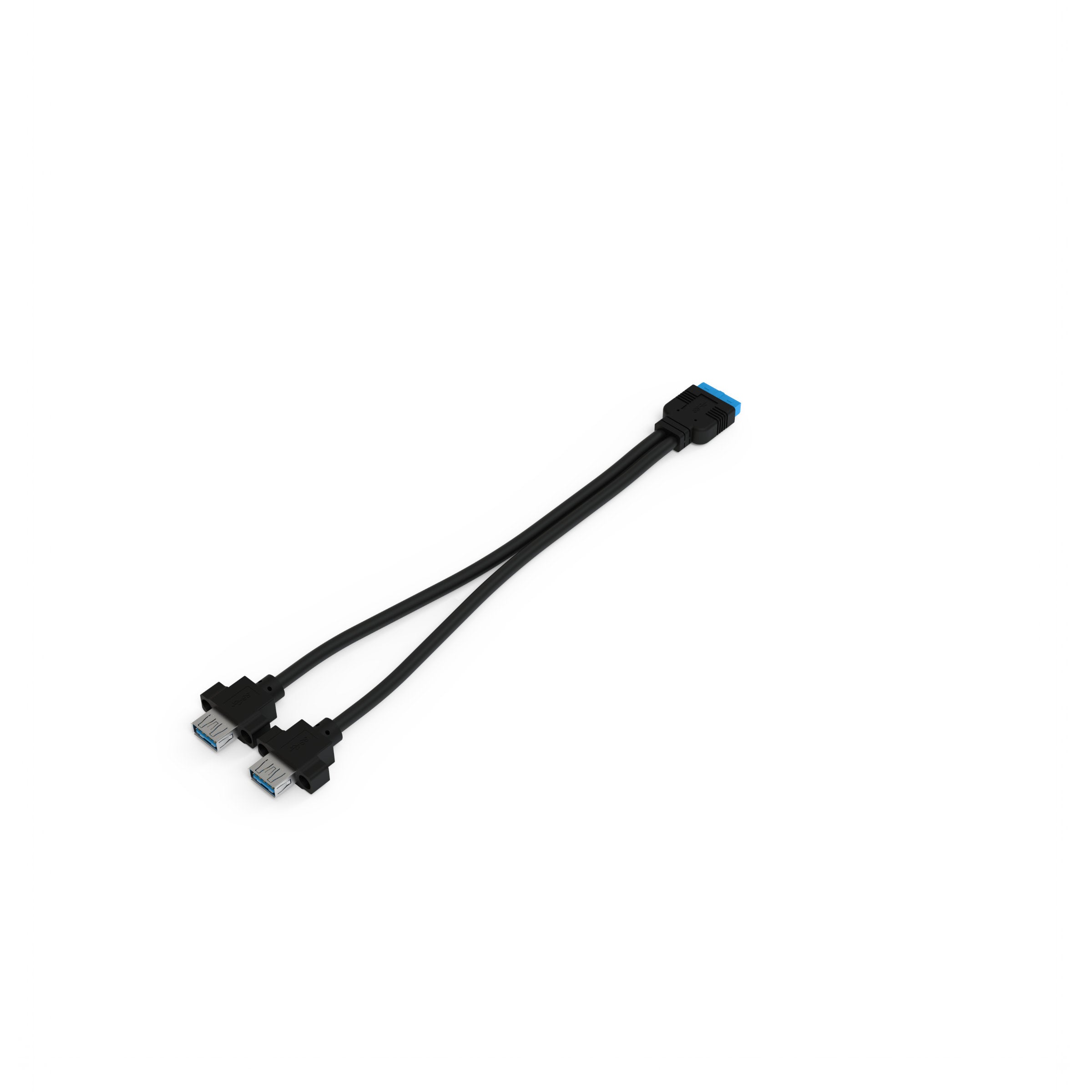 I/O Cable - Type-A x 2 to 19PIN