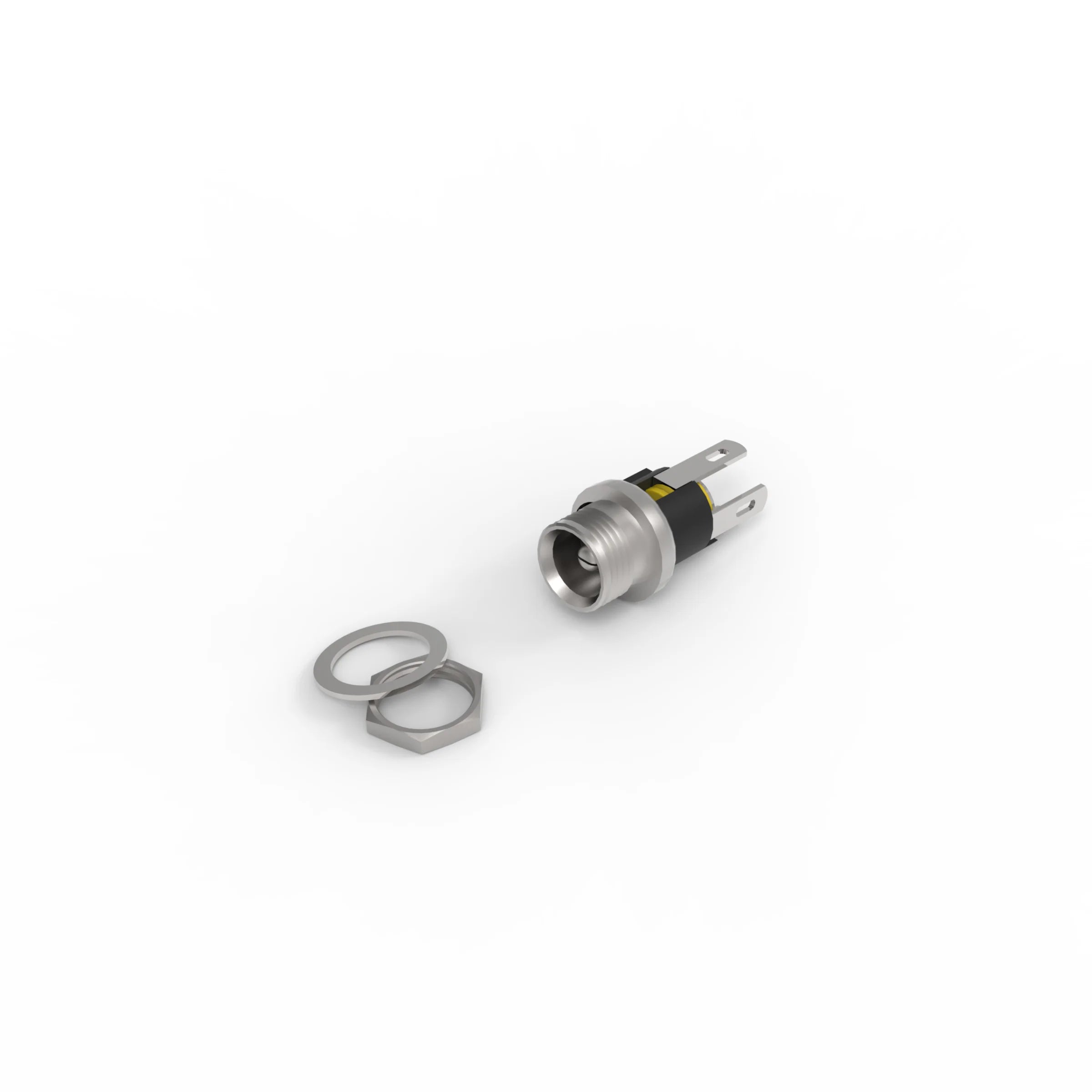 Panel Mount DC Jack 5.5mm / 2.5mm