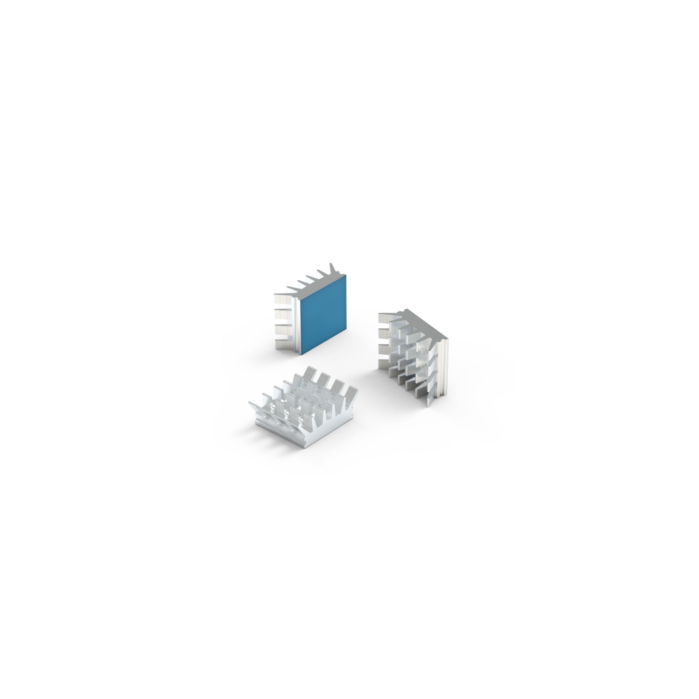 Self-Adhesive Aluminium Heat Sink (8pcs)