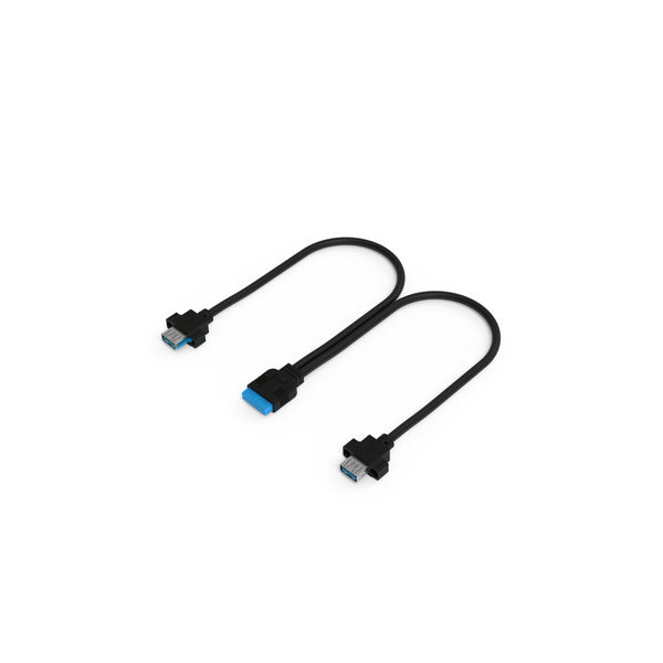 USB A2N - Type-A x 2 to 19PIN Cable
