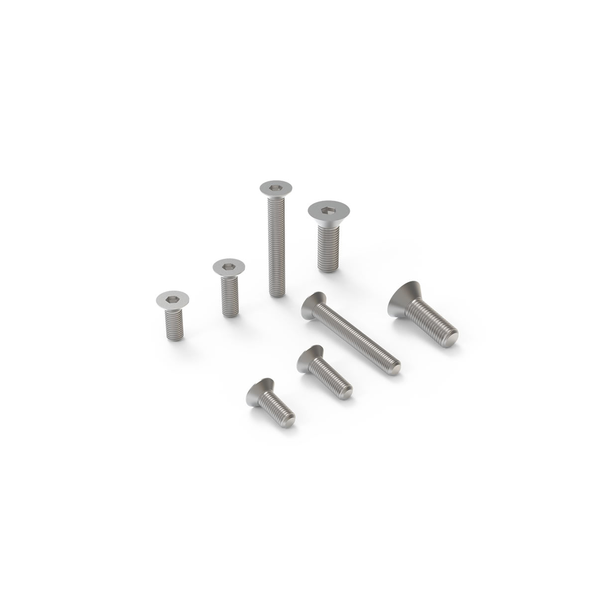 HCS - HEX Countersunk Screws (10pcs)