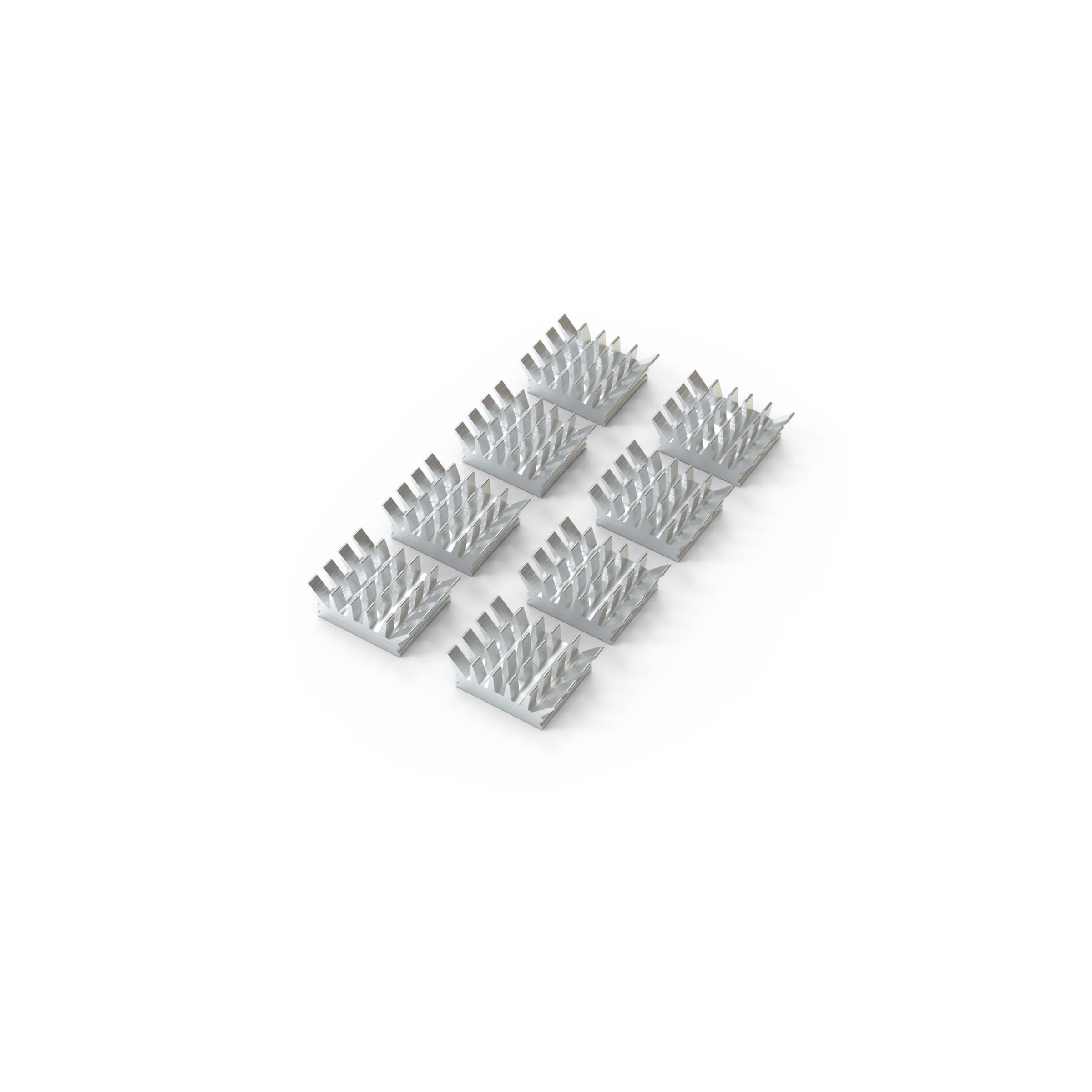 Self-Adhesive Aluminium Heat Sink (8pcs)
