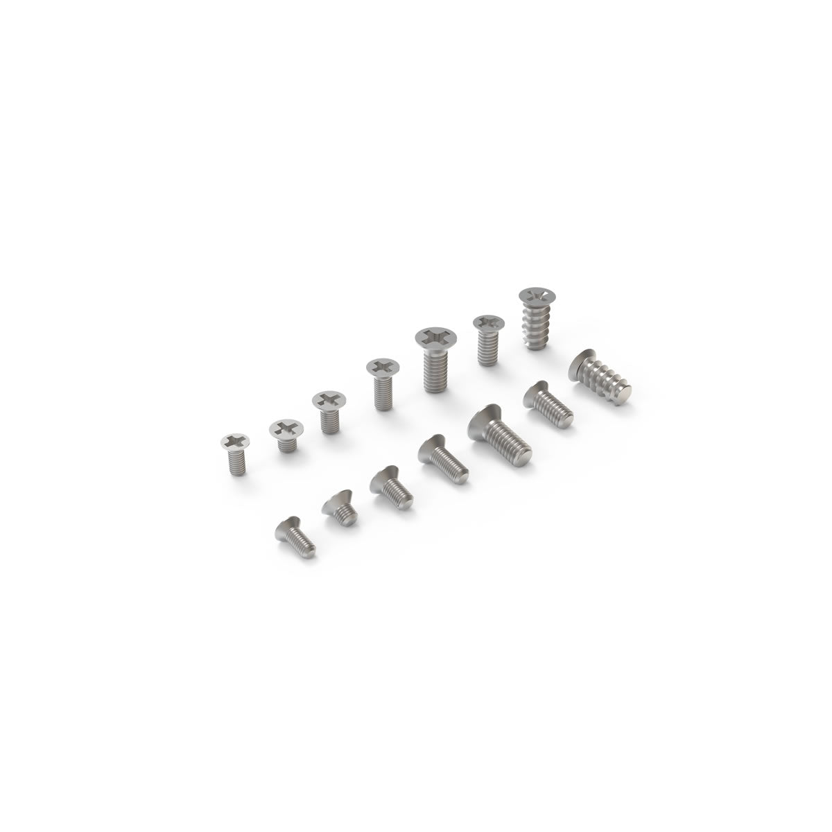 PCS - Philips Countersunk Screws (10pcs)