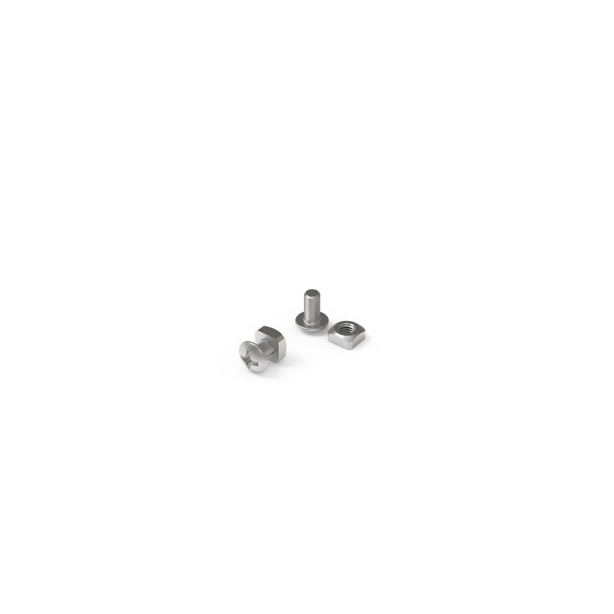 Track Nut + Screw M3 (4pcs)